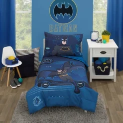 4pc Toddler Warner Bros. Batman 'Bat-Tech' Bedding Set -Baby Household Products GUEST 02ab48a1 6604 43d1 8332 8da8e45dbab0