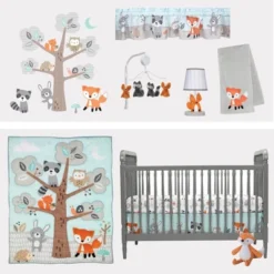 Bedtime Originals Woodland Friends Fitted Crib Sheet 7 Bedtime Originals Woodland Friends Fitted Crib Sheet -Baby Household Products GUEST 034883a6 7730 4261 8099 536169c67497