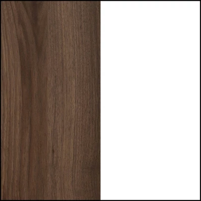 Yodi Changing Table With Drawers - Natural Walnut And Pure White - South Shore 9 Yodi Changing Table With Drawers - Natural Walnut And Pure White - South Shore - Image 7