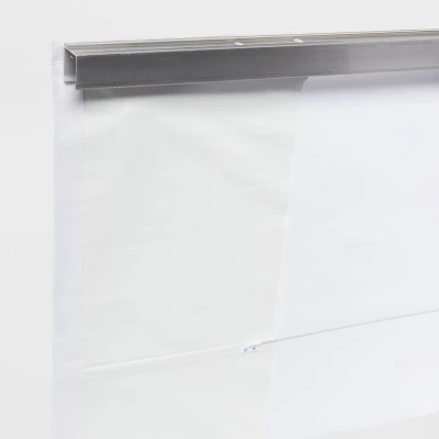 48" X 64" Blackout Roman Kids' Shade White - Pillowfort™ 6 48" X 64" Blackout Roman Kids' Shade White - Pillowfort™ - Image 4