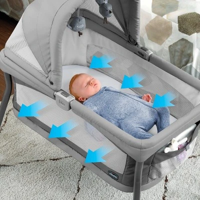 Chicco LullaGo Nest Portable Bassinet - Dove 3 Chicco LullaGo Nest Portable Bassinet - Dove