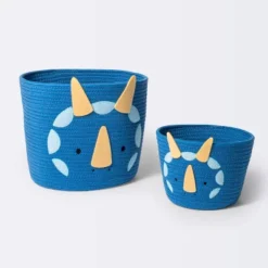 Coiled Rope Forest Animal Small Round Storage Basket - Dinosaur - Cloud Island™ 7 Coiled Rope Forest Animal Small Round Storage Basket - Dinosaur - Cloud Island™ -Baby Household Products GUEST 06af51e5 9caf 46b1 b180 4b97d333aeac 1