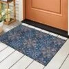 Floral Bohemian Non-Slip Washable Indoor/ Outdoor Area Rug By Blue Nile Mills 1 Floral Bohemian Non-Slip Washable Indoor/ Outdoor Area Rug By Blue Nile Mills -Baby Household Products GUEST 08942972 0998 499a 9718 61ca8077d3ff