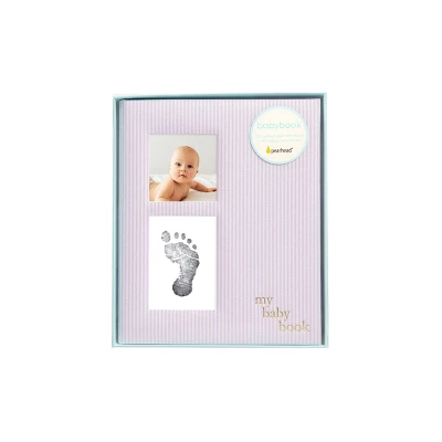Pearhead Pink Striped Babybook 11 Pearhead Pink Striped Babybook - Image 9