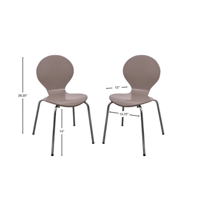 3pc Kids' Table And Chair Set With Chrome Legs - Gift Mark 4 3pc Kids' Table And Chair Set With Chrome Legs - Gift Mark - Image 2