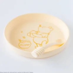 Bumkins 2pc Winnie The Pooh Feeding Set - Light Yellow