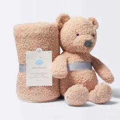 Plush Blanket With Soft Toy - Bear - Cloud Island™ 7 Plush Blanket With Soft Toy - Bear - Cloud Island™ -Baby Household Products GUEST 11fa18e6 6ea2 41bd a081 671a75caa335