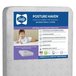 Sealy Posture Haven 2-Stage Crib And Toddler Mattress