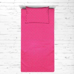 Bacati - Fuschia Pin Dots 3 Pc Cotton Toddler Bed Sheet Set 9 Bacati - Fuschia Pin Dots 3 Pc Cotton Toddler Bed Sheet Set -Baby Household Products GUEST 19c0ebcb 7ab0 4d91 a4e1 5d8d6c681705