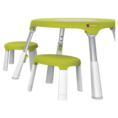 Oribel PortaPlay Child Stools-Pack Of 2 - Green 4 Oribel PortaPlay Child Stools-Pack Of 2 - Green - Image 2