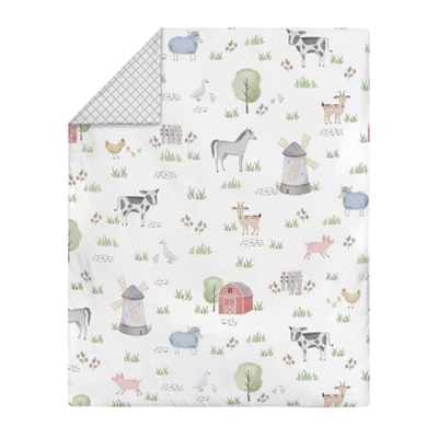5pc Sweet Jojo Designs On The Farm Toddler Bedding Set 3 5pc Sweet Jojo Designs On The Farm Toddler Bedding Set