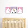Big Dot Of Happiness Rainbow Unicorn - Baby Girl Nursery Wall Art And Kids Room Decorations - Gift Ideas - 7.5 X 10 Inches - Set Of 3 Prints 2 Big Dot Of Happiness Rainbow Unicorn - Baby Girl Nursery Wall Art And Kids Room Decorations - Gift Ideas - 7.5 X 10 Inches - Set Of 3 Prints -Baby Household Products GUEST 260d1518 ab16 4c15 98ff 07788b0c9833