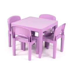 5pc Kids' Lightweight Plastic Table And Chair Set - Humble Crew 9 5pc Kids' Lightweight Plastic Table And Chair Set - Humble Crew -Baby Household Products GUEST 2be59cf3 827e 4200 912f d31c93d8a0a1