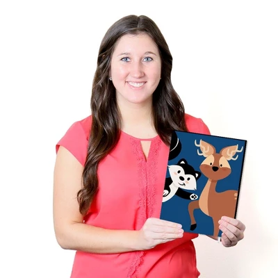 Big Dot Of Happiness Stay Wild - Forest Animals - Boy Woodland Nursery Wall Art And Kids Room Decor - Gift Ideas - 7.5 X 10 Inches - Set Of 3 Prints 6 Big Dot Of Happiness Stay Wild - Forest Animals - Boy Woodland Nursery Wall Art And Kids Room Decor - Gift Ideas - 7.5 X 10 Inches - Set Of 3 Prints - Image 4