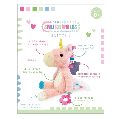 Make Believe Ideas Sensory Snuggables Plush Stuffed Animal - Unicorn 4 Make Believe Ideas Sensory Snuggables Plush Stuffed Animal - Unicorn - Image 2