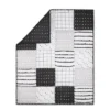 The Peanutshell Preston Baby Crib Bedding Set - Black/White - 3pc 2 The Peanutshell Preston Baby Crib Bedding Set - Black/White - 3pc -Baby Household Products GUEST 2ee3b985 3af9 40b0 ba43 80793be38e05