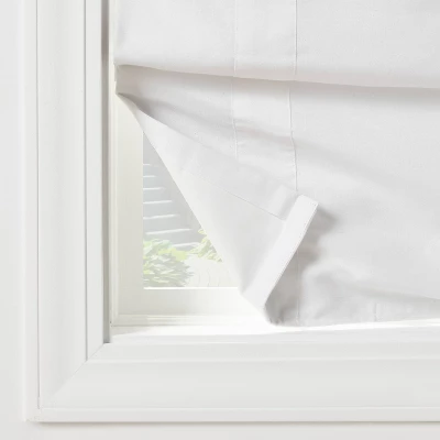 48" X 64" Blackout Roman Kids' Shade White - Pillowfort™ 5 48" X 64" Blackout Roman Kids' Shade White - Pillowfort™ - Image 3