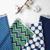Bacati - MixNMatch Navy Green Chevron Dots 3 Pc Toddler Sheet Set 2 Bacati - MixNMatch Navy Green Chevron Dots 3 Pc Toddler Sheet Set -Baby Household Products GUEST 38ad004f 12e7 4d31 b2c5 67ea5b6d2ddf