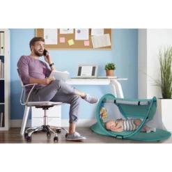 KidCo PeaPod Camp Lightweight Pop Up Child Portable Travel Bed Tent Extension With Retractable Sun Shade, Storage Pocket, And Carry Bag 9 KidCo PeaPod Camp Lightweight Pop Up Child Portable Travel Bed Tent Extension With Retractable Sun Shade, Storage Pocket, And Carry Bag -Baby Household Products GUEST 39a143fc 2797 4c93 bfad 041e607c8e61