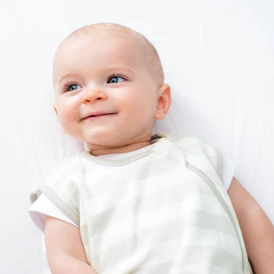 Ecolino Organic Cotton Basic Baby Swaddle Wrap, Gray, 0-6 Months 5 Ecolino Organic Cotton Basic Baby Swaddle Wrap, Gray, 0-6 Months - Image 3