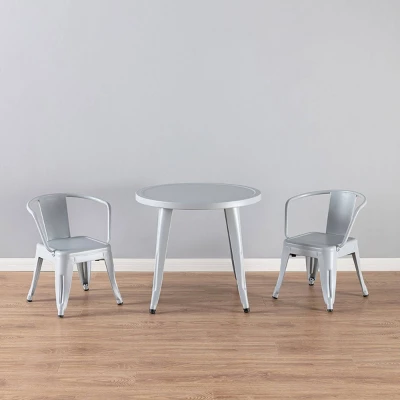 3pc Coco Kids' Outdoor Set Gray - ACEssentials 5 3pc Coco Kids' Outdoor Set Gray - ACEssentials - Image 3