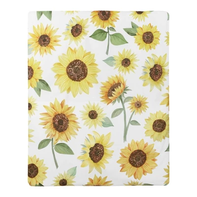 5pc Sweet Jojo Designs Sunflower Toddler Bedding Set - Sweet Dojo Design 3 5pc Sweet Jojo Designs Sunflower Toddler Bedding Set - Sweet Dojo Design