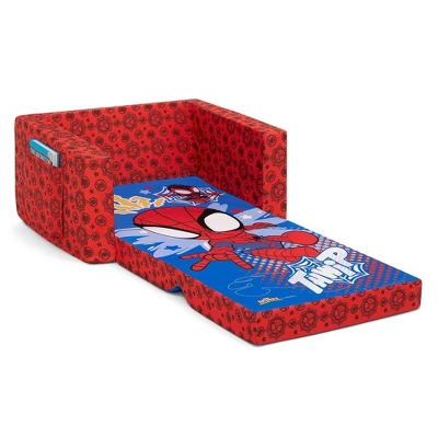 Delta Children Marvel Spidey And His Amazing Friends Kids' 2-in-1 Convertible Cozee Flip-Out Chair 6 Delta Children Marvel Spidey And His Amazing Friends Kids' 2-in-1 Convertible Cozee Flip-Out Chair - Image 4