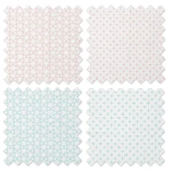 Bacati - Petals/Floral Muslin Swaddling Blankets Set Of 4 Aqua/Coral 9 Bacati - Petals/Floral Muslin Swaddling Blankets Set Of 4 Aqua/Coral -Baby Household Products GUEST 4195860e 2bfa 4cc9 9d8b ff4a240ffd3a