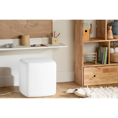 Sweedi Lighted Kids' Stool White - South Shore 8 Sweedi Lighted Kids' Stool White - South Shore - Image 6