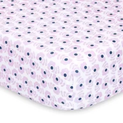 The Peanutshell Fitted Crib Sheets - Purple Butterfly And Purple Ditsy Floral - 2pk 6 The Peanutshell Fitted Crib Sheets - Purple Butterfly And Purple Ditsy Floral - 2pk -Baby Household Products GUEST 472afe63 ea62 4ec5 8923 5980c93b9b04