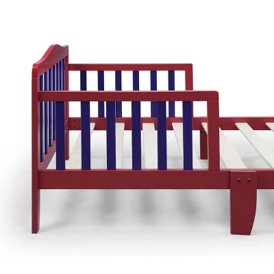 Olive & Opie Twain Toddler Bed - Red/Blue 7 Olive & Opie Twain Toddler Bed - Red/Blue - Image 5