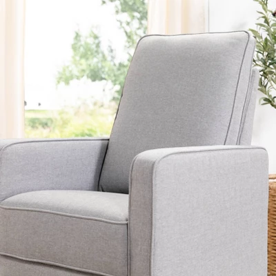 DaVinci Casey Pillowback Swivel Glider 7 DaVinci Casey Pillowback Swivel Glider - Image 5