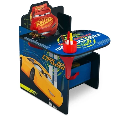 Disney Pixar Cars Chair Desk With Storage Bin - Delta Children 3 Disney Pixar Cars Chair Desk With Storage Bin - Delta Children