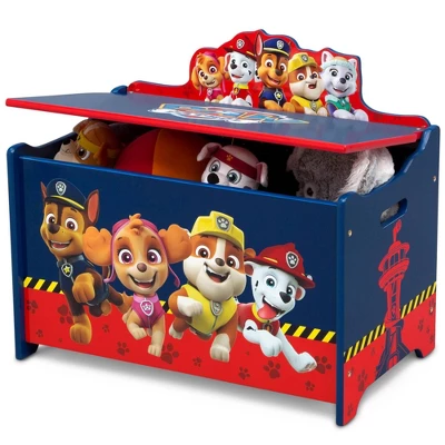 PAW Patrol Deluxe Toy Box - Delta Children 5 PAW Patrol Deluxe Toy Box - Delta Children - Image 3