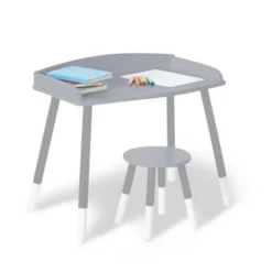 Modern Study Desk And Stool Set - WildKin 8 Modern Study Desk And Stool Set - WildKin -Baby Household Products GUEST 53394ff7 990f 44b4 9517 9fcf0d944500