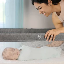 SwaddleMe Beginnings Bassinet Select - Compact Fold Multi-Position Baby Bassinet With Air Flow Mattress - Gray Tweed 17 SwaddleMe Beginnings Bassinet Select - Compact Fold Multi-Position Baby Bassinet With Air Flow Mattress - Gray Tweed -Baby Household Products GUEST 58aa3726 16a2 44de be7b 2c7a72964d92