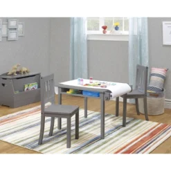 Sorelle Imagination Table & Chair Set Gray