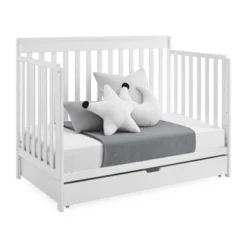 Delta Children Mercer Deluxe 6-in-1 Convertible Crib With Underdrawer Storage - Bianca White 19 Delta Children Mercer Deluxe 6-in-1 Convertible Crib With Underdrawer Storage - Bianca White -Baby Household Products GUEST 5b73fa68 49e1 4102 919e d0f190a62ff6