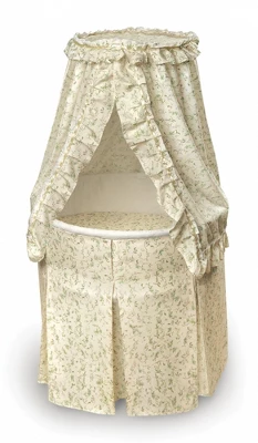 Badger Basket Empress Round Baby Bassinet With Canopy 9 Badger Basket Empress Round Baby Bassinet With Canopy - Image 7