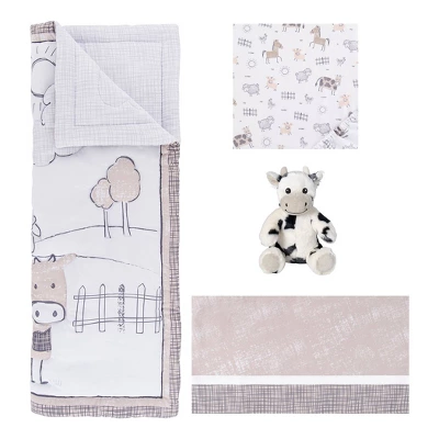 Sammy & Lou Crib Bedding Sets - Cottage Farm - 4pc 3 Sammy & Lou Crib Bedding Sets - Cottage Farm - 4pc
