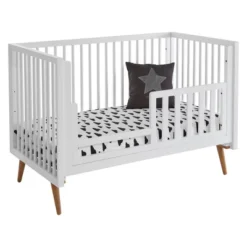 Contours Roscoe 3-in-1 Convertible Crib - White -Baby Household Products GUEST 61b5bb06 ee07 4a9f 9c2d a08d92c47207