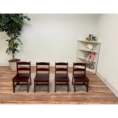 5pc Kids' Rectangle Table And Chair Set - Gift Mark 5 5pc Kids' Rectangle Table And Chair Set - Gift Mark - Image 3