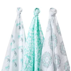 SwaddleDesigns Swaddle Blankets - 3 Pack 12 SwaddleDesigns Swaddle Blankets - 3 Pack -Baby Household Products GUEST 665d0557 8bcc 46f4 8903 1340cee31f64