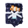 Hudson Baby Infant Boy Plush Blanket With Security Blanket, Clownfish, One Size 1 Hudson Baby Infant Boy Plush Blanket With Security Blanket, Clownfish, One Size -Baby Household Products GUEST 683888ac 286e 42c3 8488 a76b9d7446df