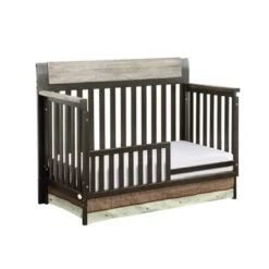 Suite Bebe Hayes 4-in-1 Convertible Crib - Coffee/Weathered Stone -Baby Household Products GUEST 69e549fd 780b 4601 9245 26348e27b187