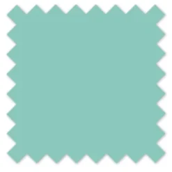 Bacati - White With Band On Bottom Crib/Toddler Bed Skirt - Mint