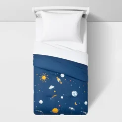 Space Cotton Kids' Comforter Set Navy - Pillowfort™ 9 Space Cotton Kids' Comforter Set Navy - Pillowfort™ -Baby Household Products GUEST 6e7cd98e 7a35 4efc bb11 21aa72a97033