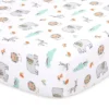 The Peanutshell Fitted Crib Sheets - Mint Safari - 2pk 2 The Peanutshell Fitted Crib Sheets - Mint Safari - 2pk -Baby Household Products GUEST 6fd585e9 1304 4157 87ce c434f626a311