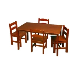 5pc Kids' Rectangle Table And Chair Set - Gift Mark 14 5pc Kids' Rectangle Table And Chair Set - Gift Mark -Baby Household Products GUEST 7170df26 dacc 470f 8f08 a8c887975a6b