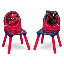 Delta Children Spider-Man Kids' Table And Chair Set With Storage (2 Chairs Included) - Greenguard Gold Certified - 3ct -Baby Household Products GUEST 722e0814 5cec 41a0 8d16 4424897f3b2f